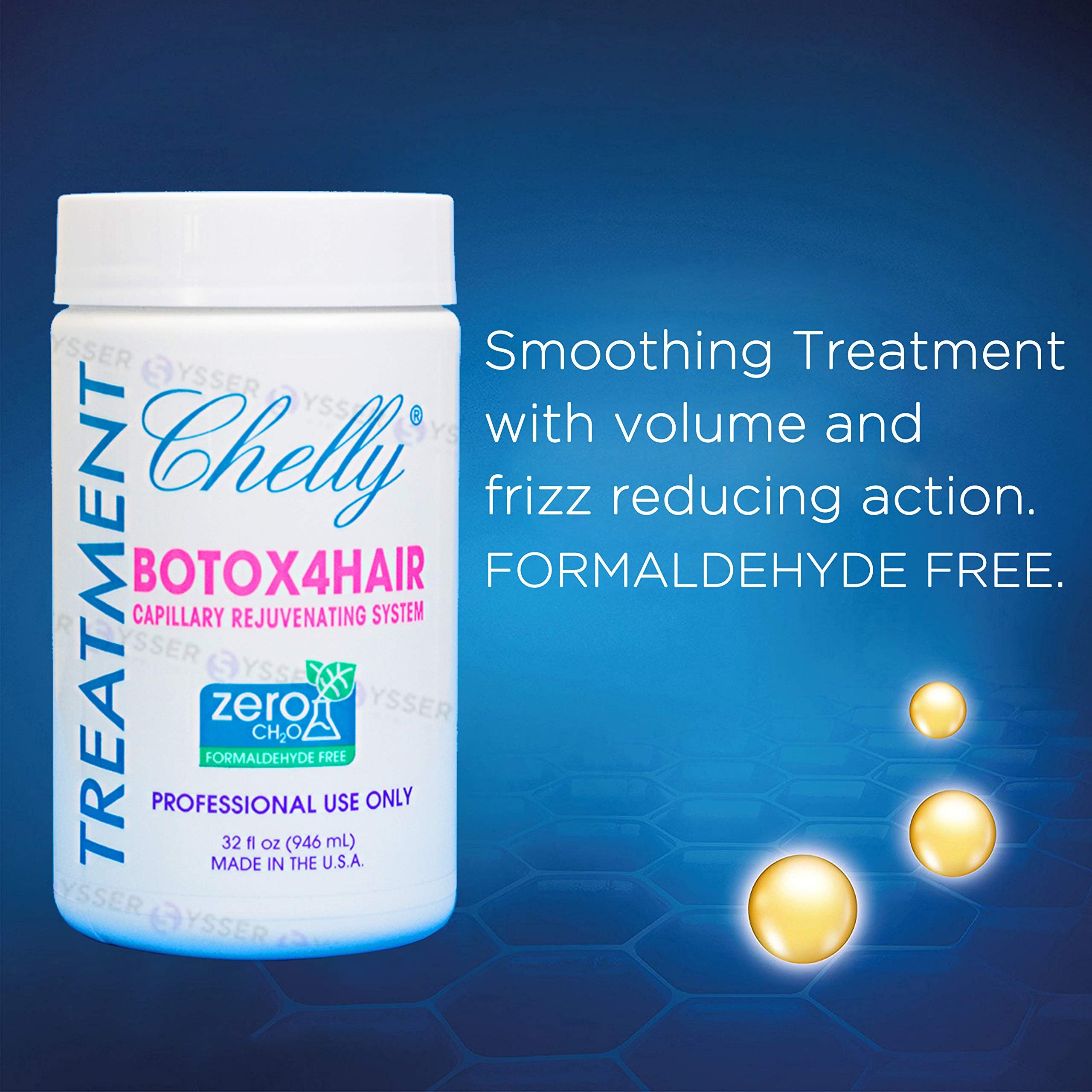 Chelly Hair Treatment Capillary Rejuvenating System FORMALDEHYDE FREE 32 fl oz. Extreme Moisture Treatment
