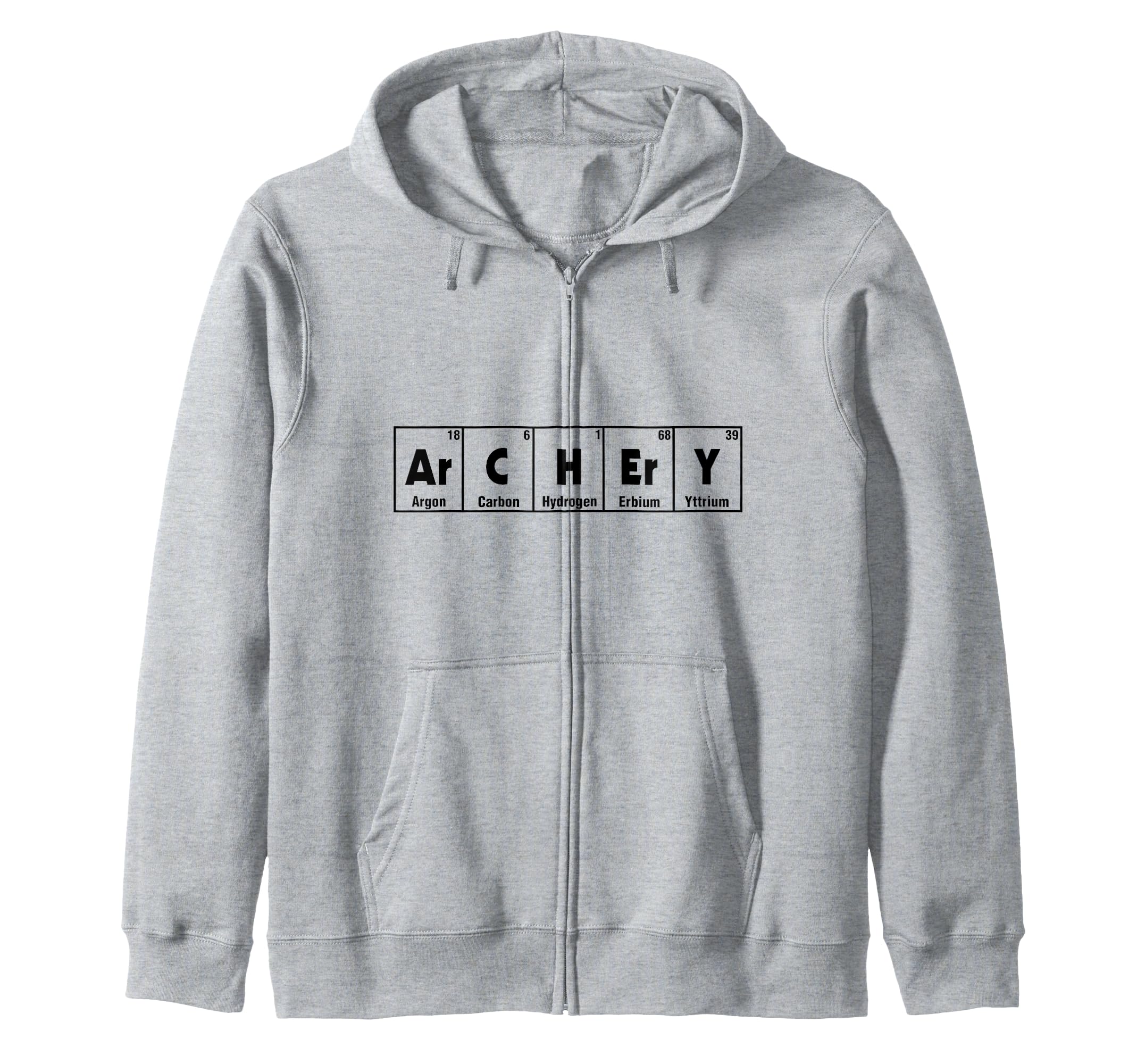 Archery Archer Periodic Elements Zip Hoodie