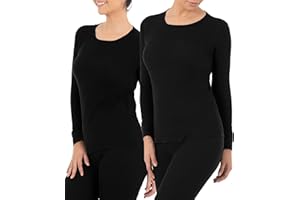 Fruit of the Loom Womens Micro Waffle Premium Thermal Underwear Tee Shirt