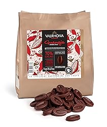 Valrhona Premium French Baking Dark Chocolate Discs