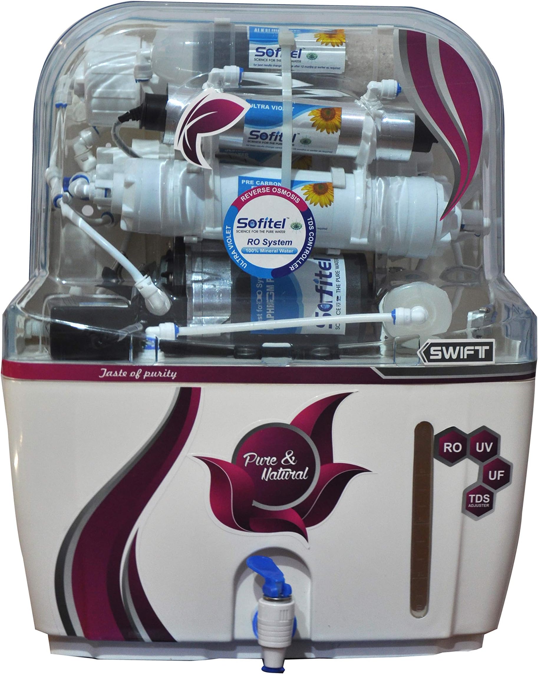 sofitel Alkaline, Sedimentation Water Purifier System - 12L