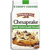 Pepperidge Farm Chesapeake Crispy Dark Chocolate Pecan Cookies, 7.2 OZ Bag (8 Cookies)