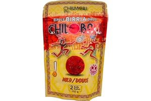 Chilmolli Chil-Ball Birria Bomb (Mild/Douce) 2-pack, No preservatives, no additives, gluten free, imported by a Canadian comp