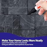 DONQL 6pk Tile Grout Pen Marker Black Restores & Protects With Replacement Nibs view 4