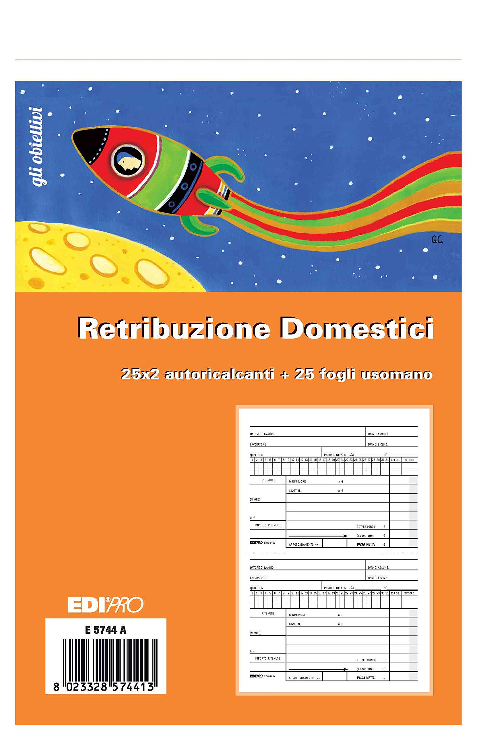 EDIPRO - E5744A - Domestic Pay Block 25x3 self-Balancing f.to 22x14.8