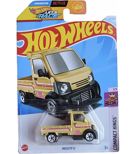 Hot Wheels Mighty K, HW Hot Trucks 7/10 [red] 214/250 : Amazon.ca