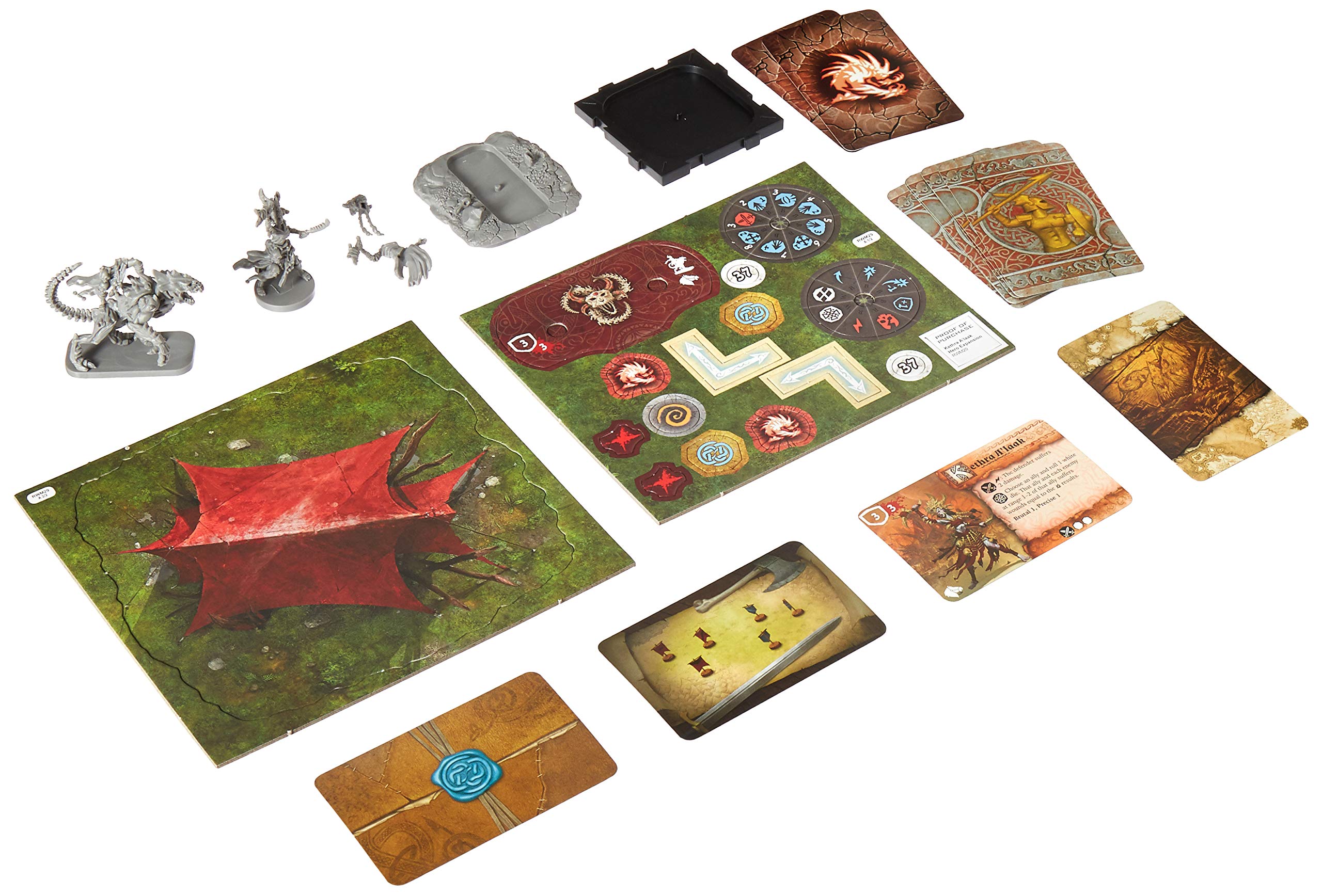 Fantasy Flight Games FFGRWM29 Runewars Miniatures Game: Kethra A'laak Expansion Pack, Mixed Colours