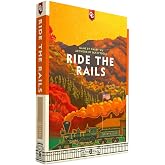 Capstone Games Ride the Rails Strategy Board Game for 3 to 5 Players | Competitive Railroad Investment with Network Expansion and Shared Routes, Modern Euro Tabletop Game | Ages 14+ | 45&ndash;60 Min
