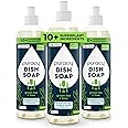 Puracy Natural Dish Soap - Skin-Softening Plant-Based Dishwashing Soap, Non-Toxic Dish Soap, Organic Liquid Dishwashing Detergent Soap (Green Tea & Lime, 16 fl oz, 3 Pack)