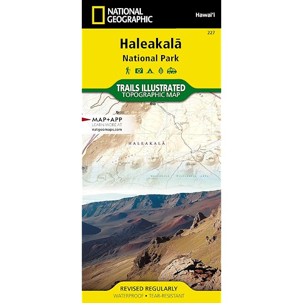 Haleakala National Park Map (National Geographic Trails