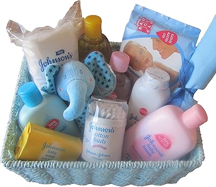 baby toiletries hamper