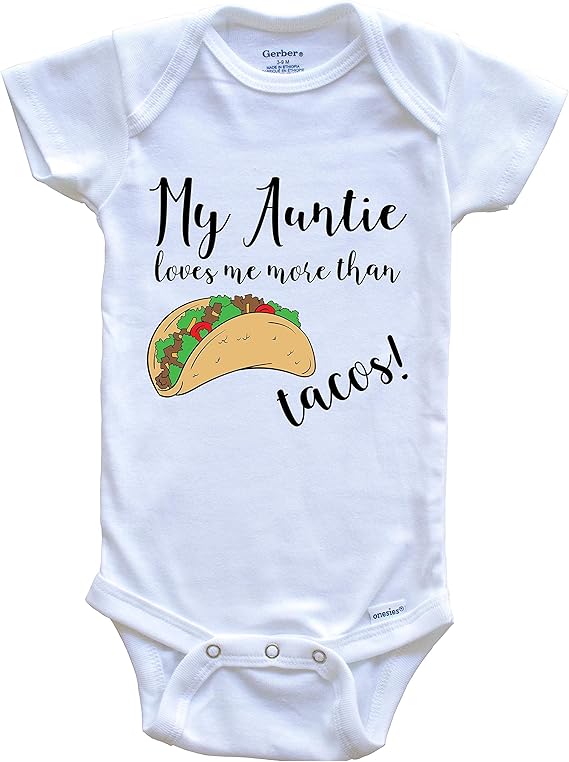 i love auntie onesie