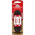 Kiwi Boot Laces, 60-inch, Round, Black and Brown