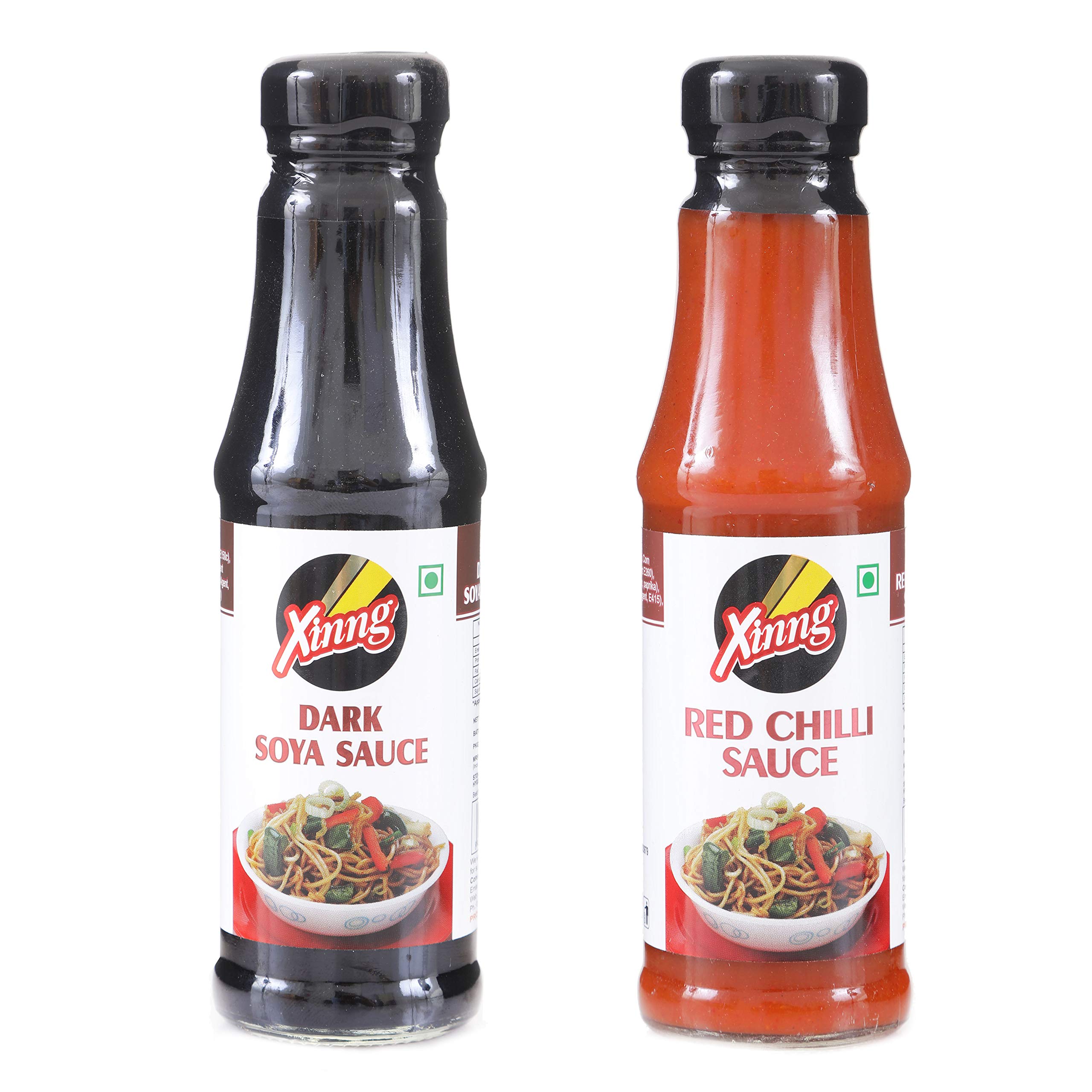 Buy Xinng Dark SOYA Sauce Bottle 200gms, Red Chilli Sauce Bottle