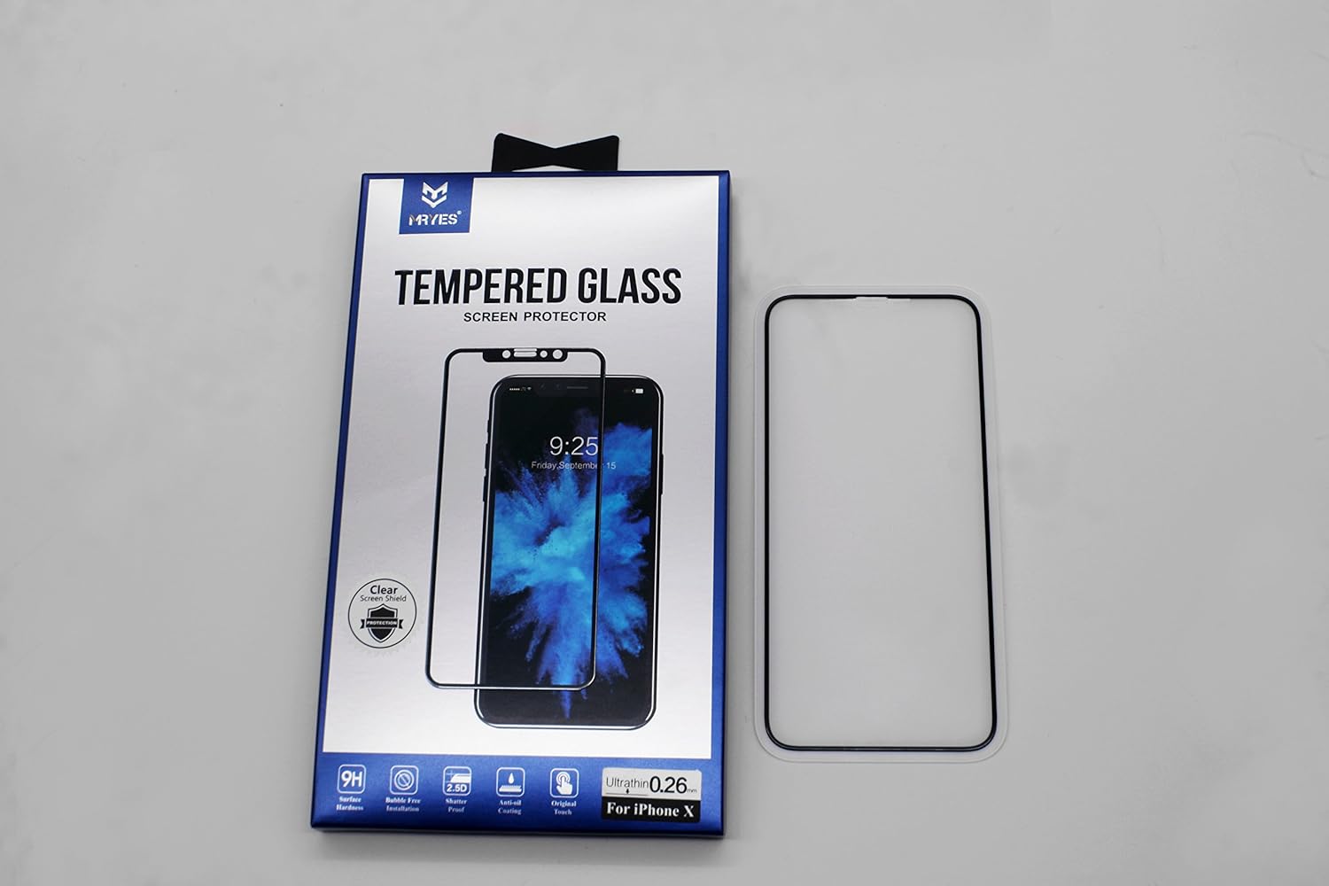 Amazon Iphone X用全体ビュー強化ガラス Mryes Full Ab 接着剤スクリーンプロテクター 0 26mm Apple Iphone X 保護フィルム 18用 高透明度 正確なタッチ付き スクリーンプロテクター 通販