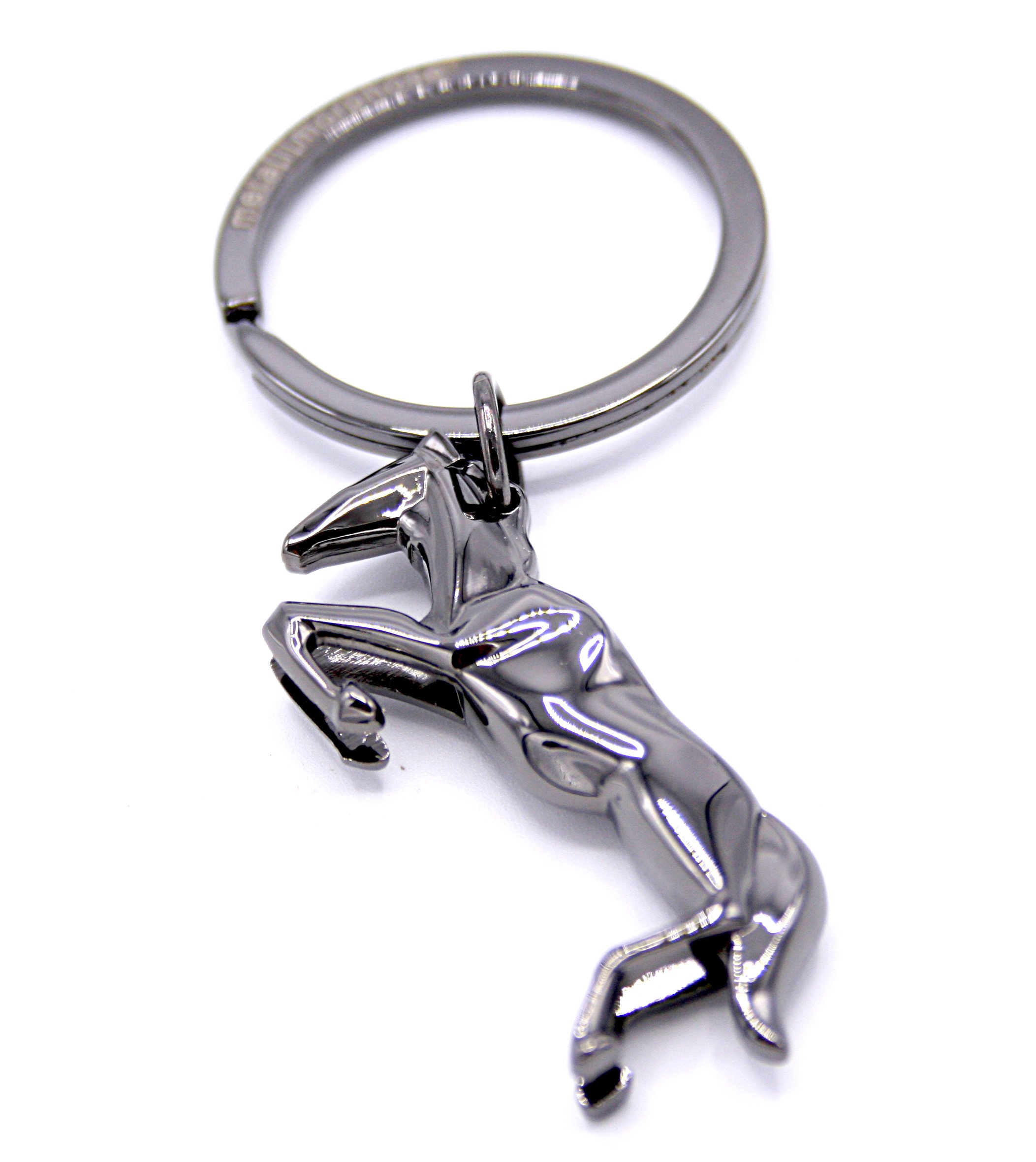 DKring Horse Keyring, Chrome, One size