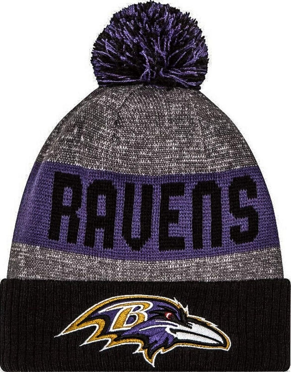 ravens knit hat
