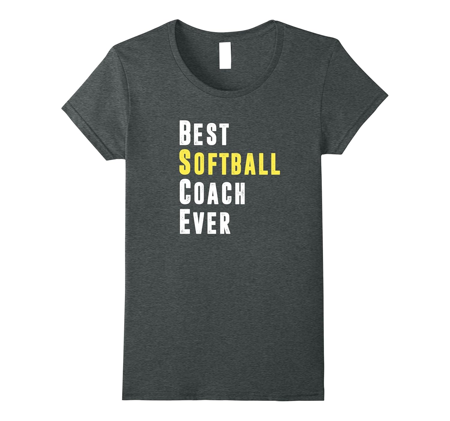 Best Softball Coach Ever TShirt, Fun Softball Coach Shirt