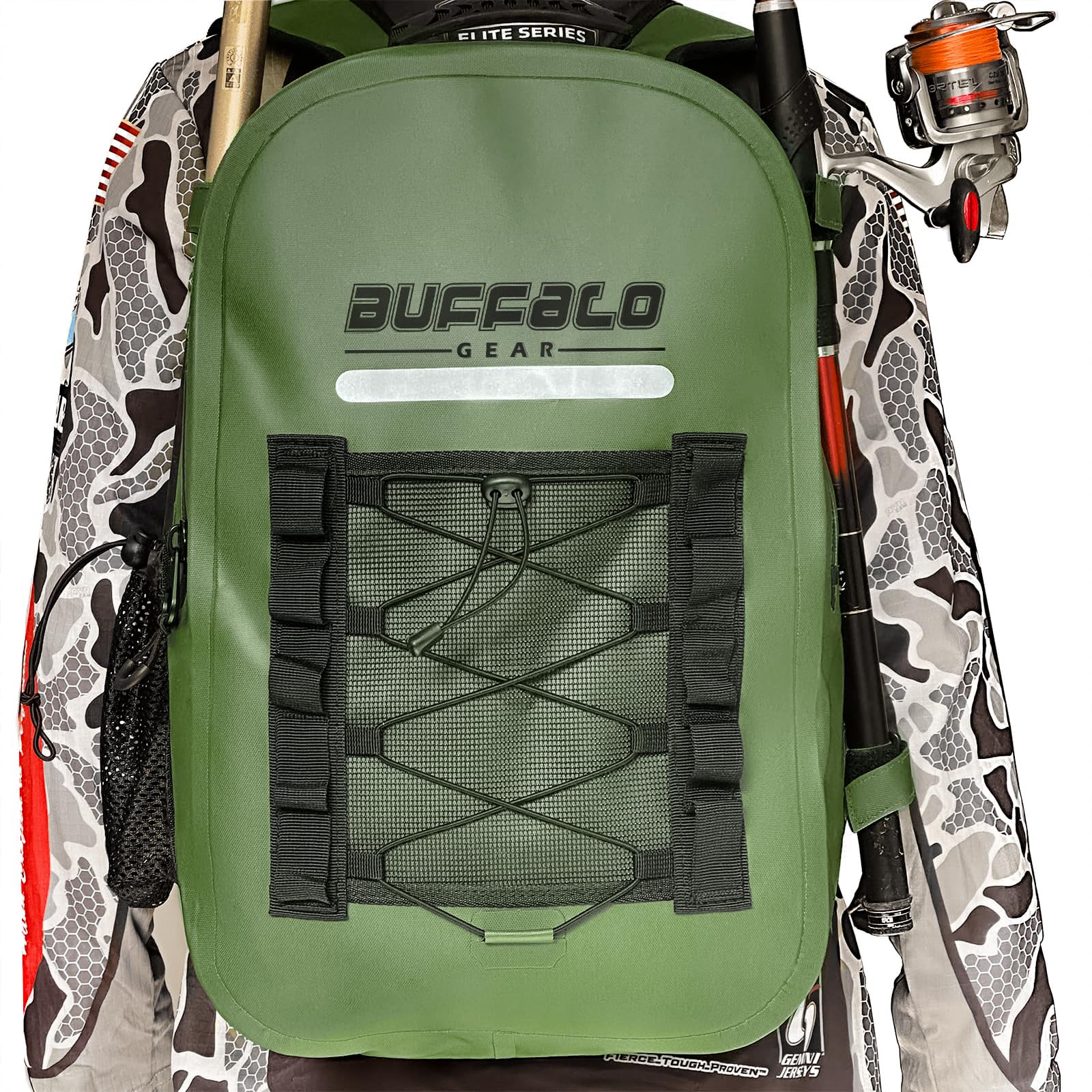 Backpack Cooler Buffalo Gear Insulated Fish Bag Cooler Flat Bottom - Main Image