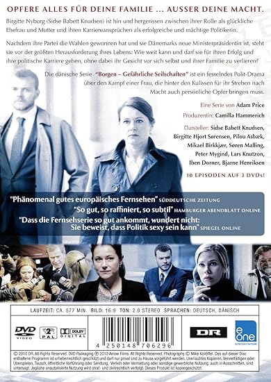 Borgen Gefahrliche Seilschaften Die Komplette Erste Staffel 3 Dvds Amazon De Sidse Babett Knudsen Birgitte Hjort Sorensen Pilou Asbaek Mikael Birkkjaer Freja Riemann Emil Poulsen Thomas Levin Soren Malling Anders Juul Benedikte Hansen
