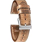 torbollo Horween Leather Watch Strap for Men Women,18mm,20mm,22mm High-end Quick Release Watch Bands Handmade Watch Strap Soft Vintage Replacement