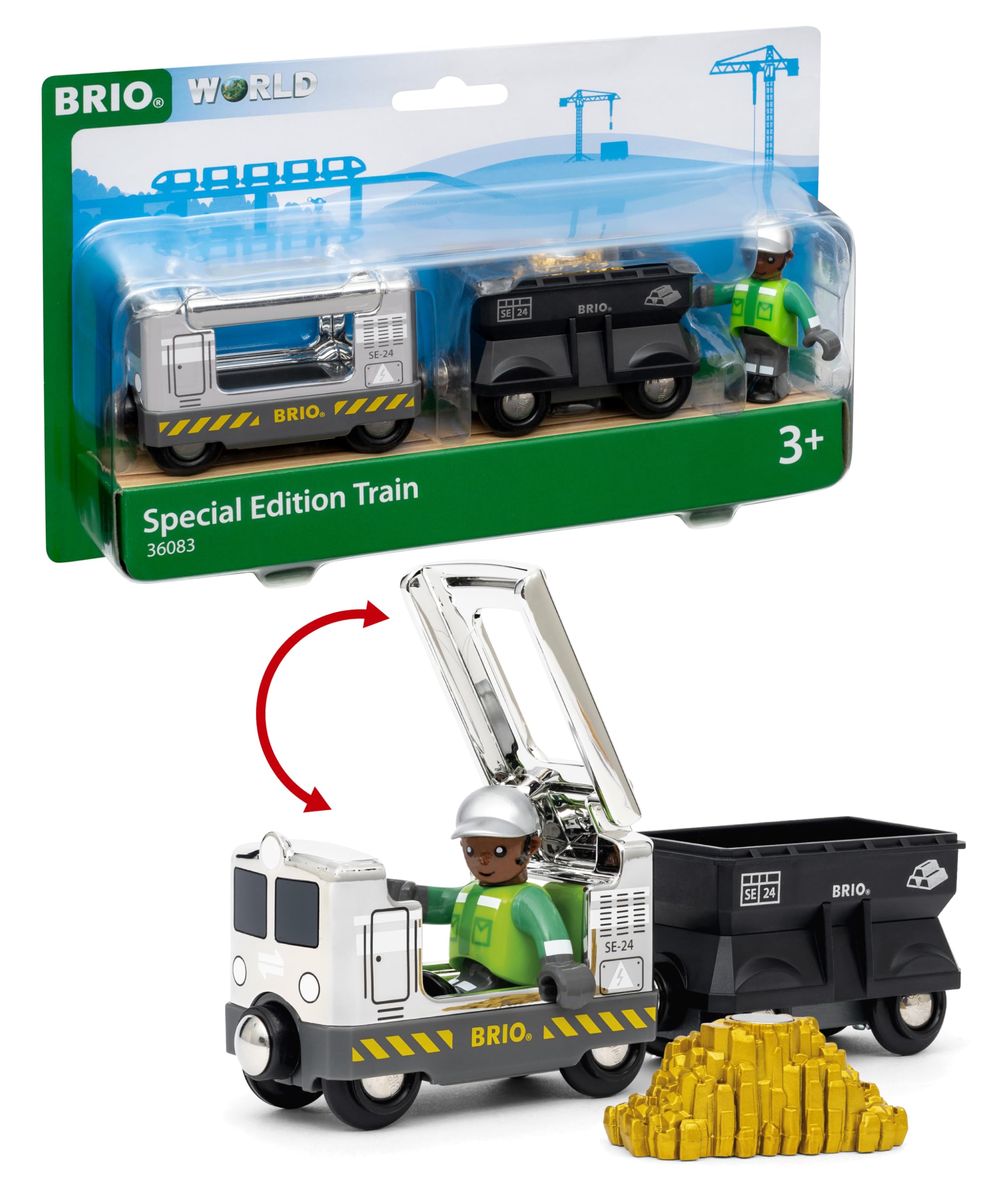 BRIO World 2024 Special Limited Edition Train Toy for Kids Age 3 Years Up - Wooden Railway Accessories & Add Ons