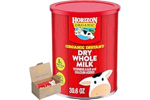 Horizon Organic Instant Dry Whole Milk (30.6 oz.)|Grass Fed Powdered Milk| Every Order is Elegantly Packaged in a Signature BETRULIGHT Branded Box