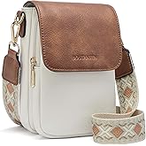 BOSTANTEN Small Crossbody Bags for Women Cell Phone Purse Leather Wallet Handbags with Card Slots