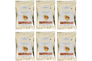 UINCLU Raven's Original Mulling Apple Cider Spices - 6 Ounce Package (Pack of 6)