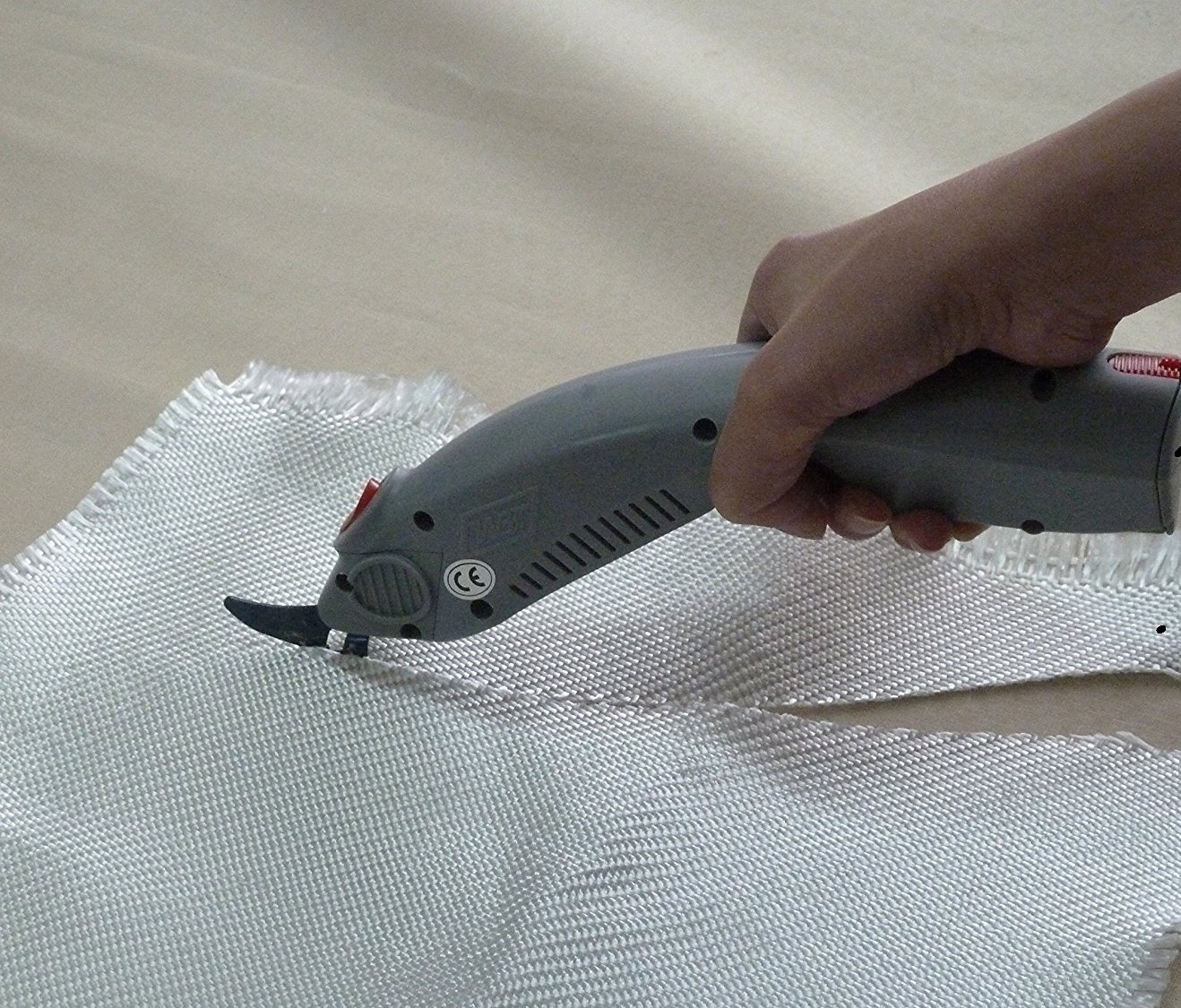 (1 week arrived) Fiberglass Electric scissor for GRP bubble