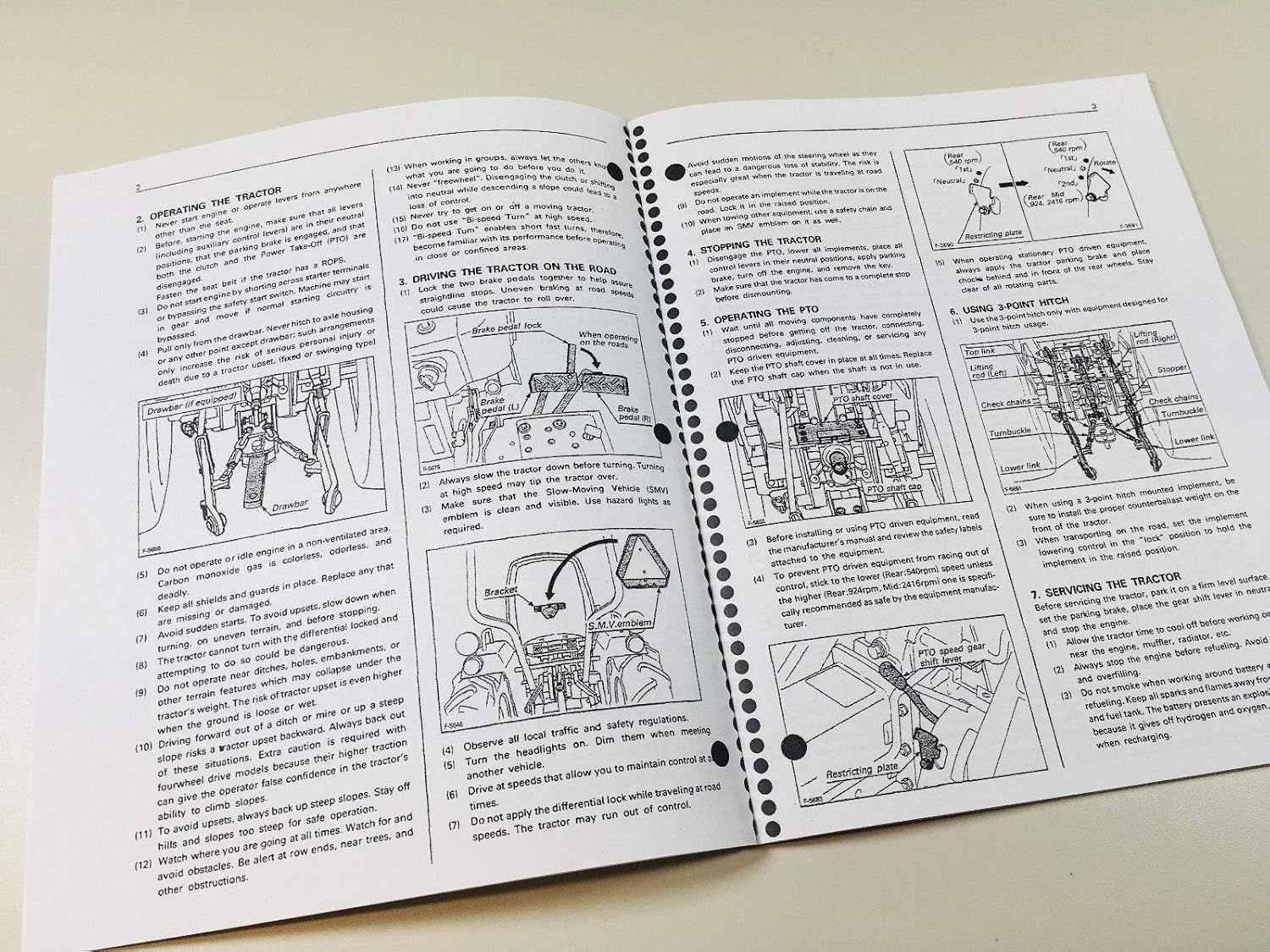 Amazon.com: Kubota B1550 B1750 Tractor Operators Owners Manual Maintenance  Specifications: Garden & Outdoor