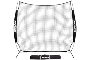 AOLIGEIJS Sports Barrier Net,Sports Net,Barricade Backstop Net,Perfect for Baseball,Softball,Soccer, Basketball,Lacrosse