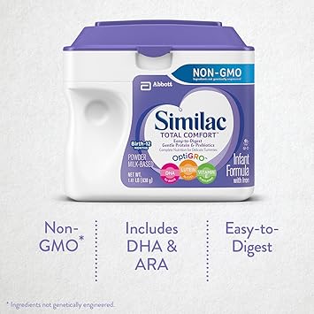 Amazon Com Similac Total Comfort Infant Formula With Iron Easy