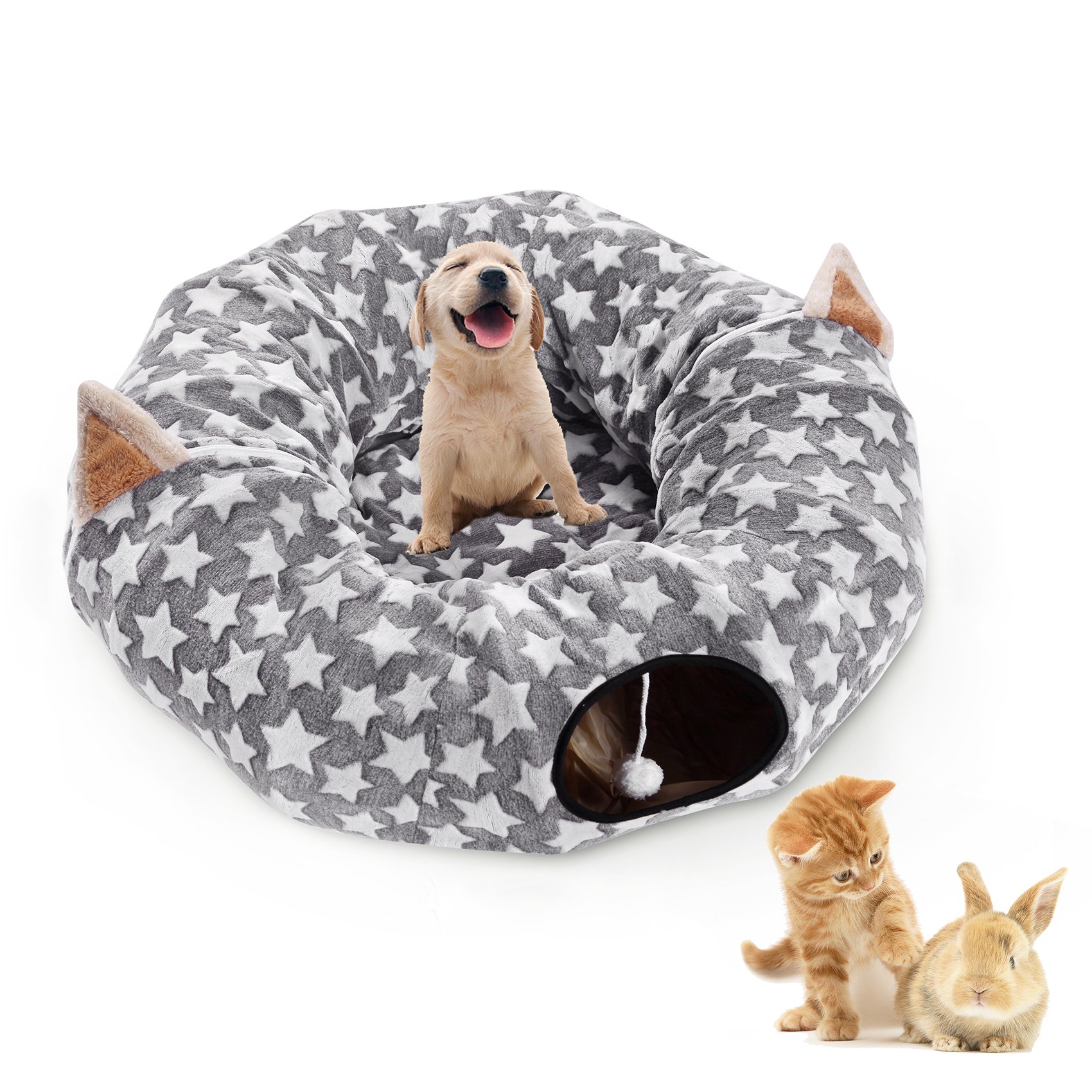 dog tunnel bed