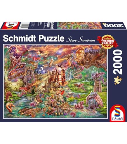 Junes Journeys Game Schmidt Spiele Enchanted Garden Jigsaw Puzzle - 1000 Piece Nature Scene For Adults Schmidt Spiele Puzzles