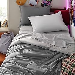 Bedsure Blue Twin XL Comforter Set - 5 Pieces