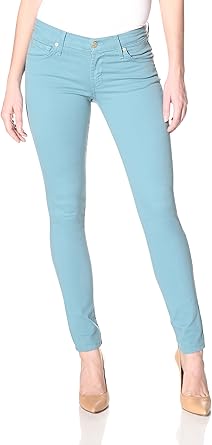turquoise jeans womens