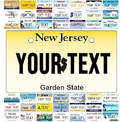 Custom Motorcycle License Plate - Select from All