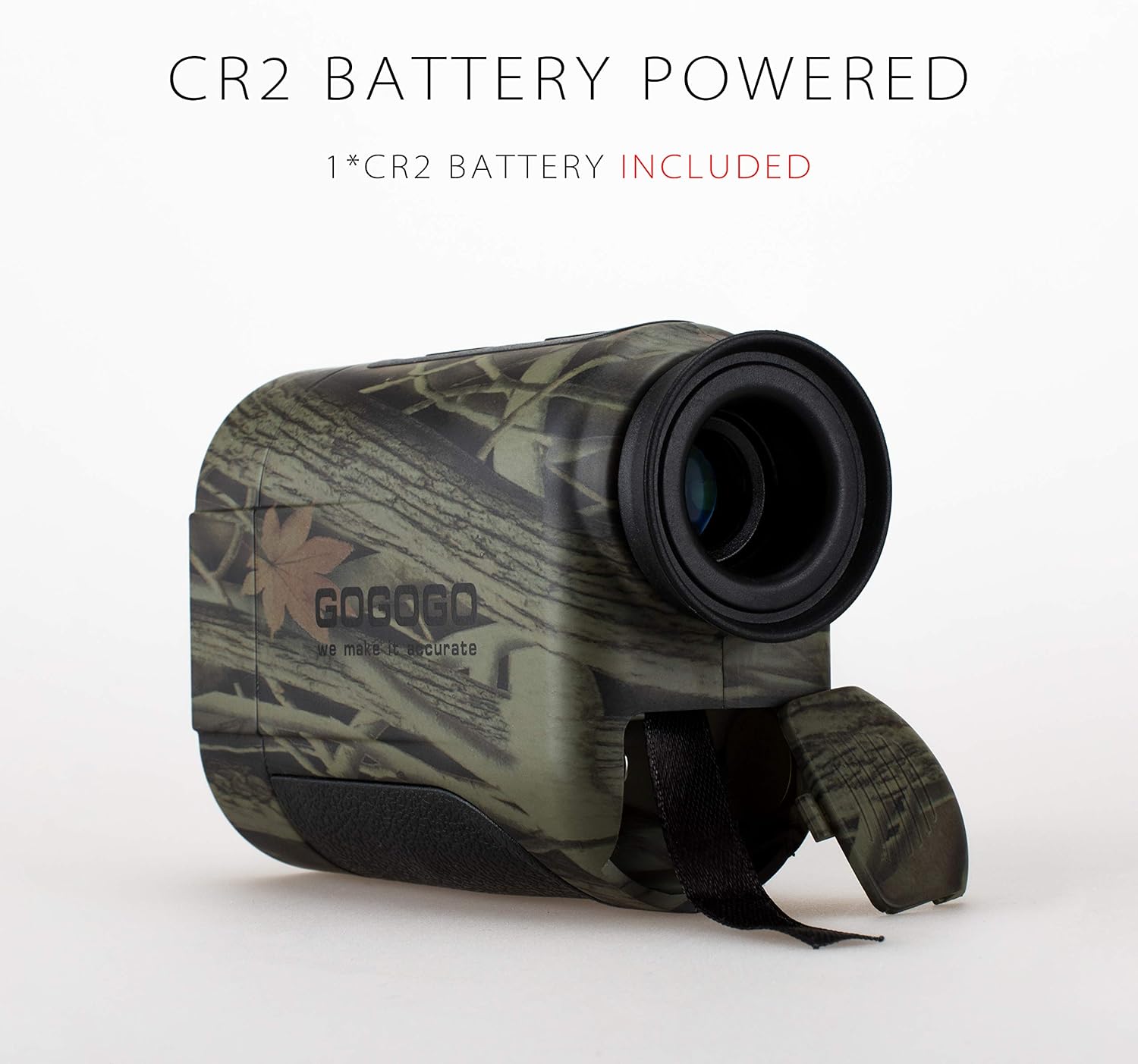 Gogogo 6X Hunting Laser Rangefinder Range Finder Distance Measuring Outdoor Wild 650/1200Y with Slop High-Precision Continuous Scan (1200Yard) : Sports & Outdoors