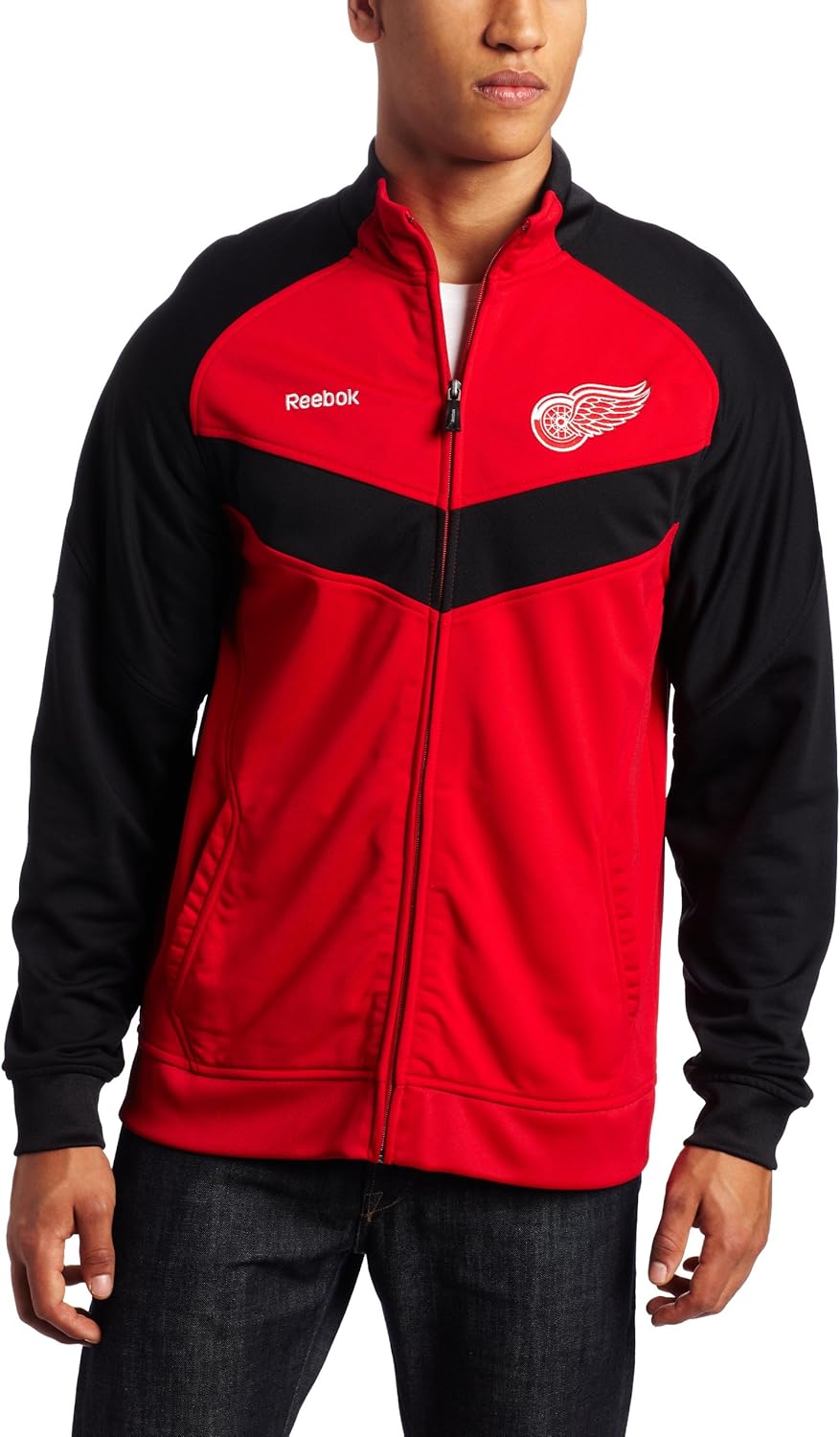 NHL Detroit Red Wings Center Ice Travel Jacket Men's