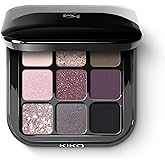 KIKO Milano Glamour Multi Finish Eyeshadow Palette | 9 Eyeshadows In Different Finishes