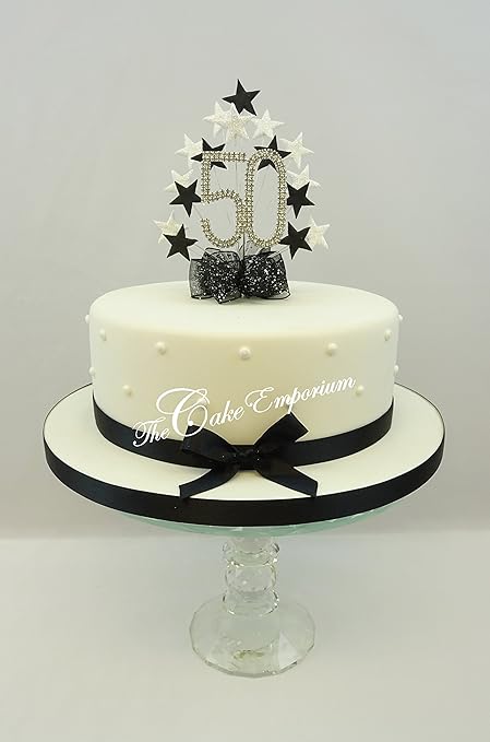Decorazione Per Torta Diamante Per Festeggiare I 50 Anni
