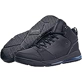 Shoes For Crews Men's Slip-Resistant High-Top Work Sneakers - Comfortable, Non-Slip Work Shoes for Men in Food Service, Healthcare, Retail - Tigon