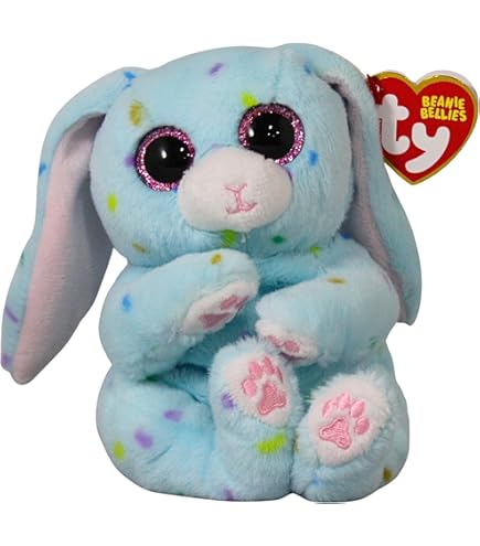 Ty Beanie Babies Hyacinth - Adorable Purple Easter Bunny Plush Toy For Kids