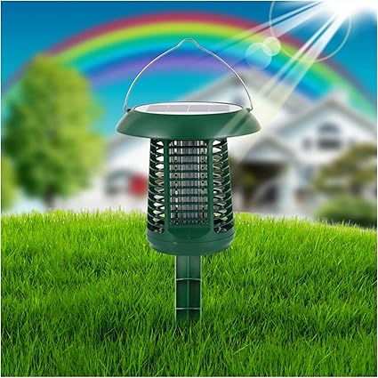 Amazon Com Naiflowers Solar Mosquito Bug Killer Zapper Solar