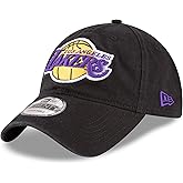 NBA Los Angeles Lakers Core Classic 9Twenty Adjustable Cap, Black, One Size