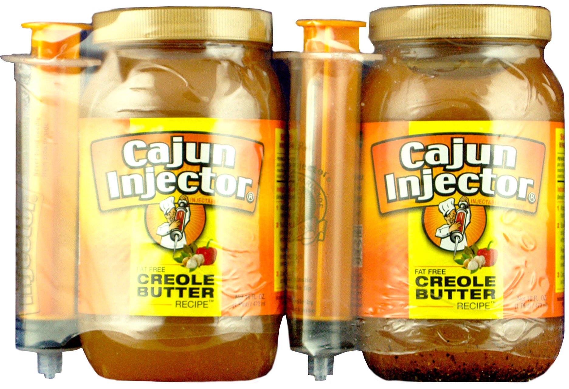 Cajun Injector Hot n Spicy Butter Injectable Marinade, 16