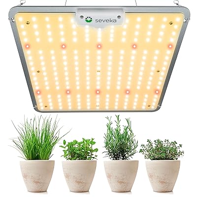 Buy Seveka Led Grow Light Panel Grow Lights For Indoor Plants Full Spectrum Hanging Grow Light With 218 Leds Plant Grow Light For Hydroponic Indoor Seedling Veg And Flower