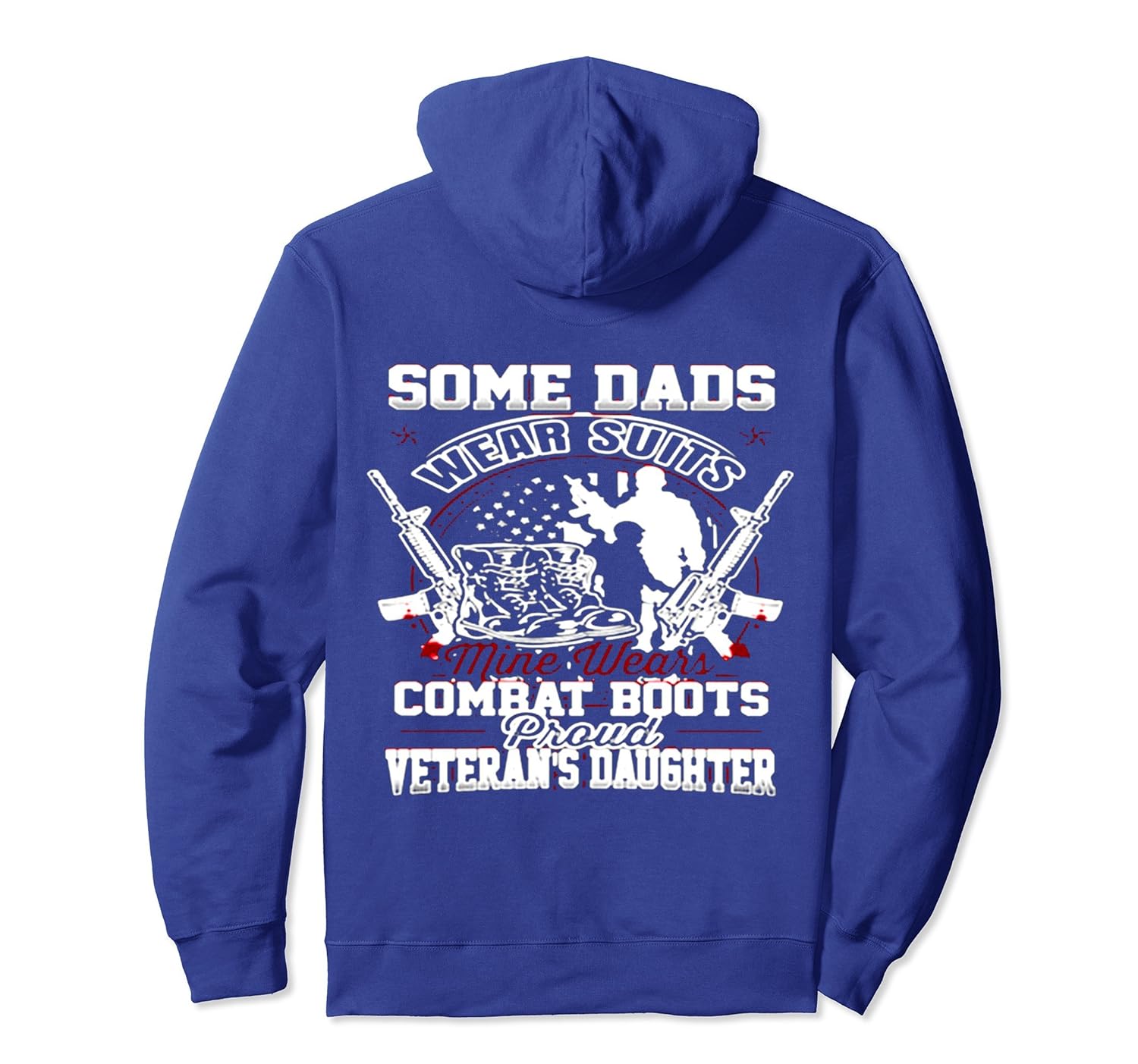 Proud Veteran's Daughter Hoodie-anz