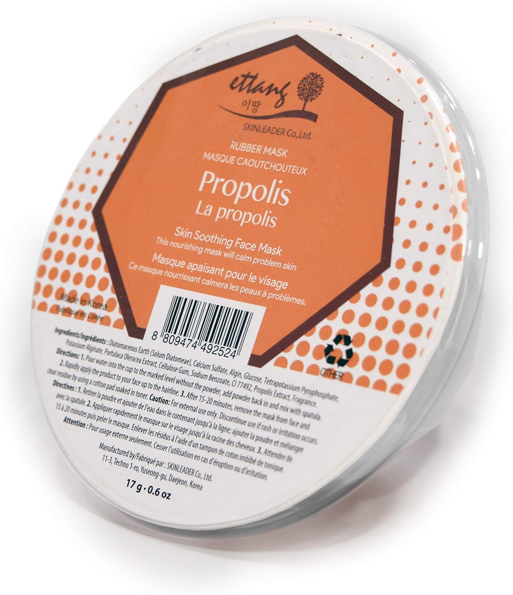 Ettang Modeling Take-Out Cup Pack Facial Mask, Propolis